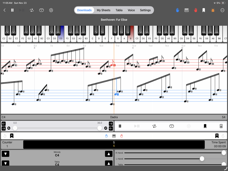 iPad - Practice Lessons