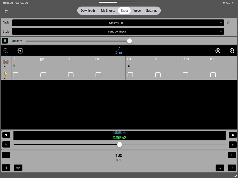 iPad - Tabla Taal Beats