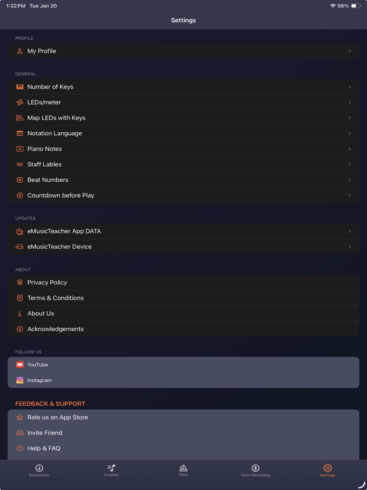iPad - Settings